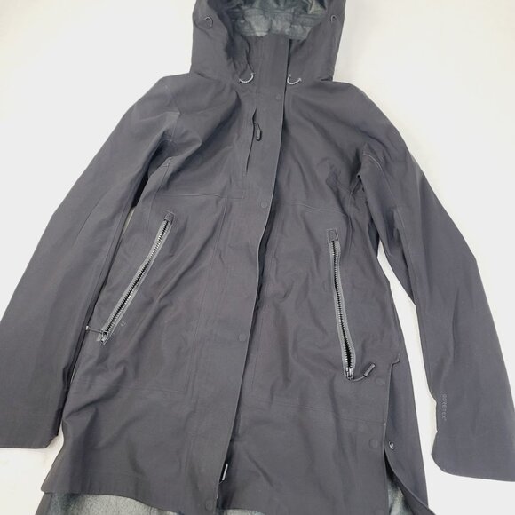 The North Face Women's Black Expenditure Proven Gore-Tex Wind Parka Jacket Sz M - Picture 2 of 6